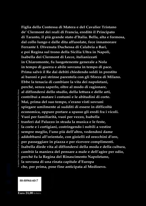 Copertina posteriore